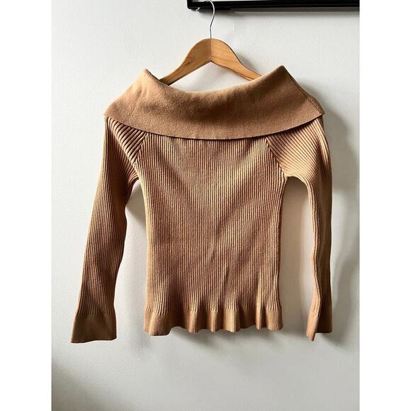 English Factory off the shoulder sweater women's size medium - Picture 1 of 7